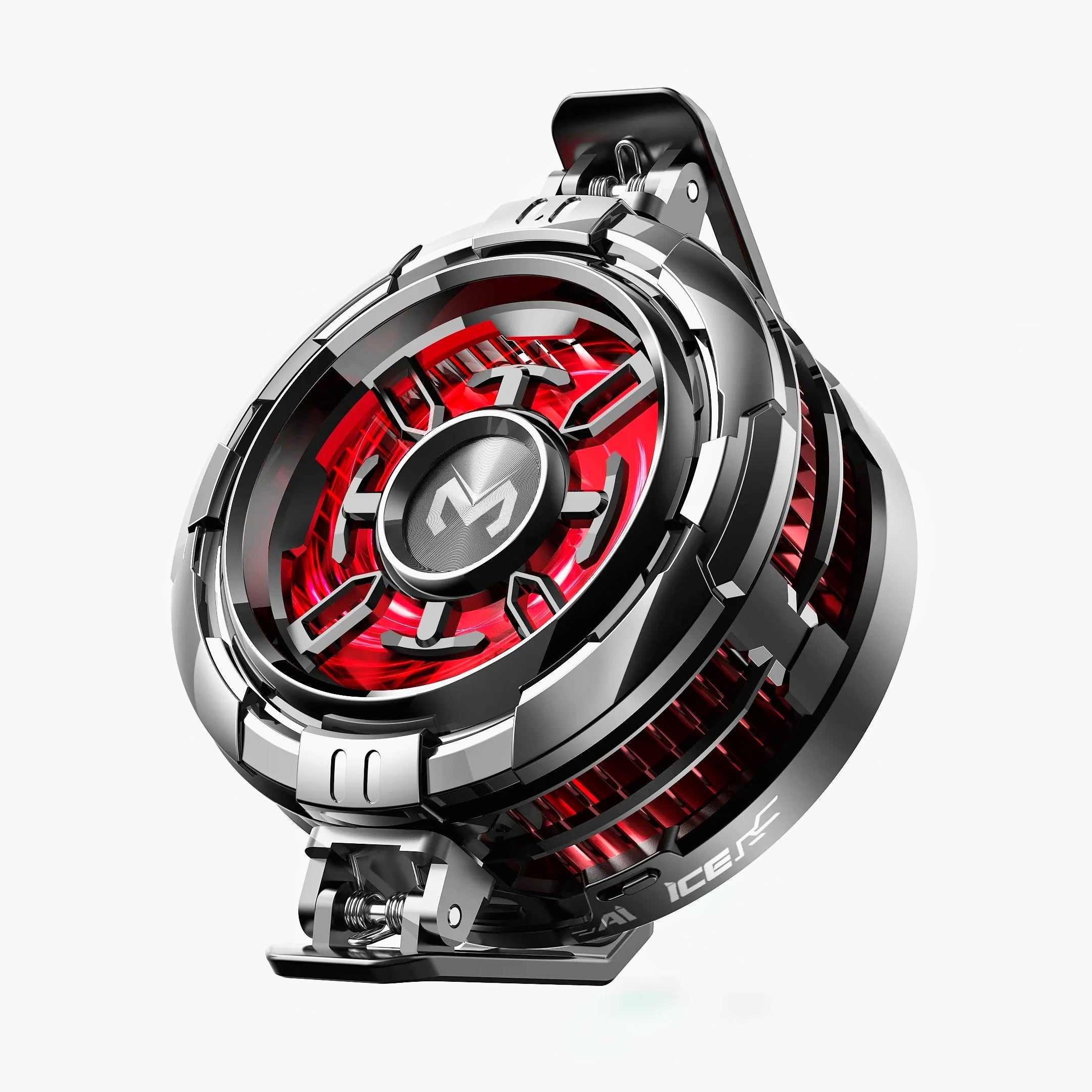 Memo DLA6 Mobile Cooling Fan | RGB Light Radiator | High-Speed Cooling | Fast Heat Dissipation | Silent Operation for PUBG & Free Fire | USB Powered.