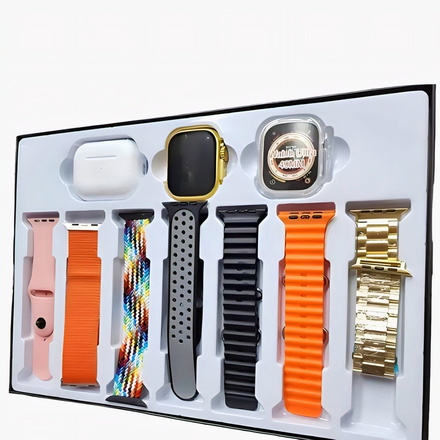 Smart Watch Ultra  7 Styles + FREE AirPods! The Ultimate Combo